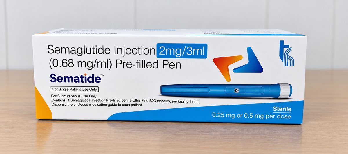 Sematide 2mg/3ml semaglutide injection pre-filled pen carton – Trumac Healthcare