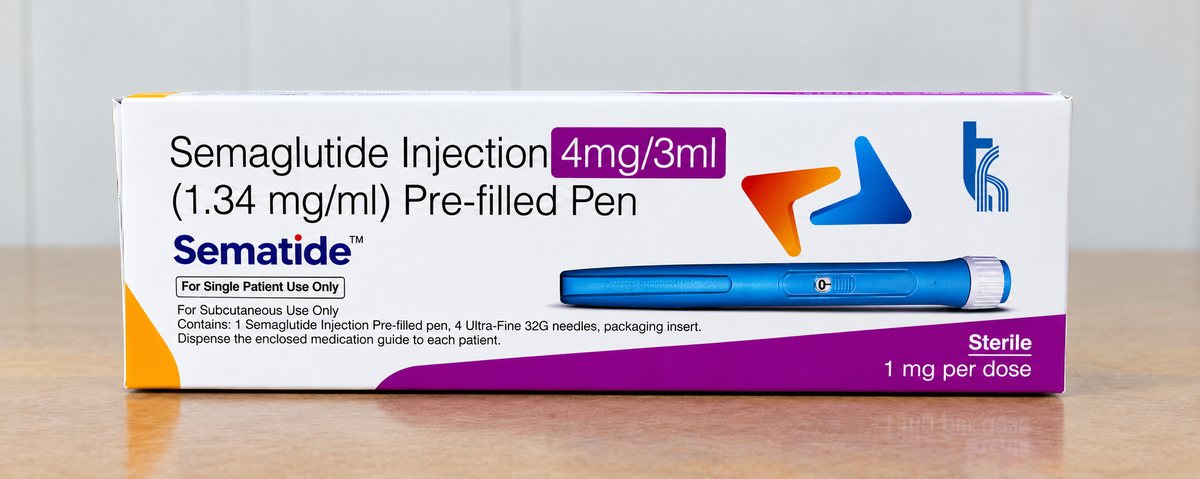 New launch: Sematide semaglutide injection pre-filled pen by Trumac Healthcare
