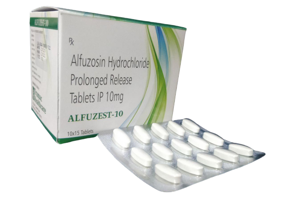 Alfuzosin 10 mg (Prolonged Release) Tablet — manufactured by Trumac Healthcare