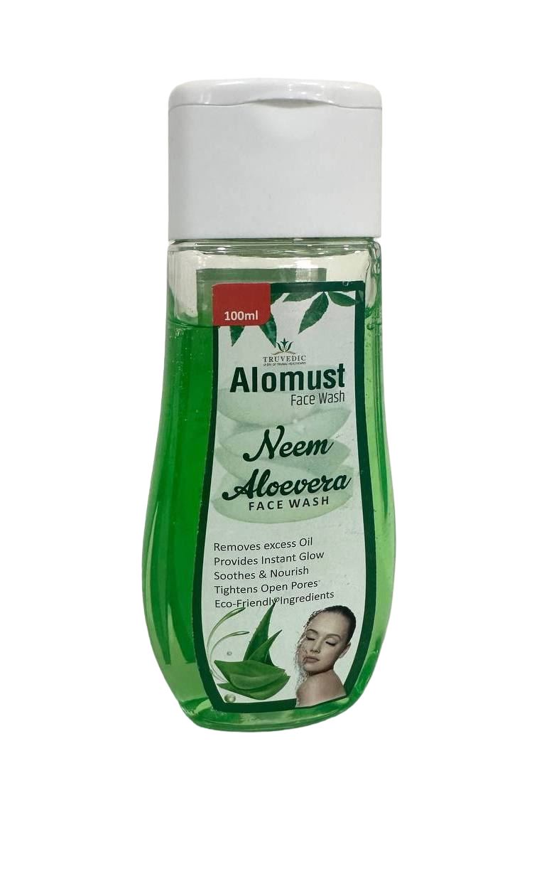 Neem Aloevera Facewash Face Wash — manufactured by Trumac Healthcare