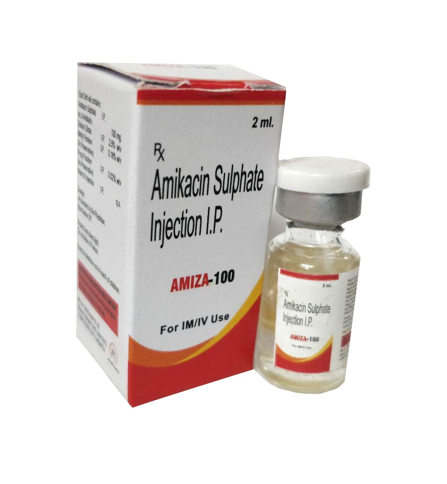 Amikacin-100 mg (2 ml) Injection — manufactured by Trumac Healthcare