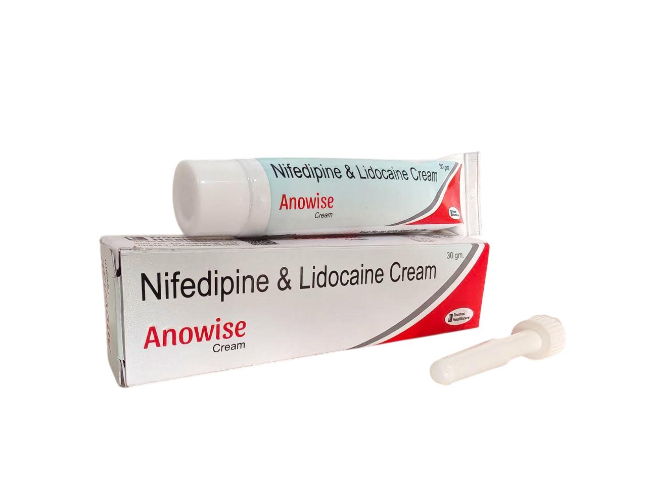 Lidocaine (1.5% w/w) + Nifedipine (0.3% w/w) Cream — manufactured by Trumac Healthcare