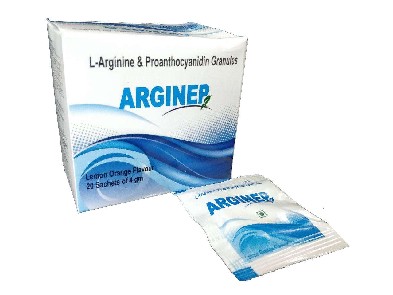 Arginep Sachets — L-Arginine (60%) 3 g + Proanthocyanidin (10%) 75 mg per sachet from Trumac Healthcare PCD Pharma Franchise India