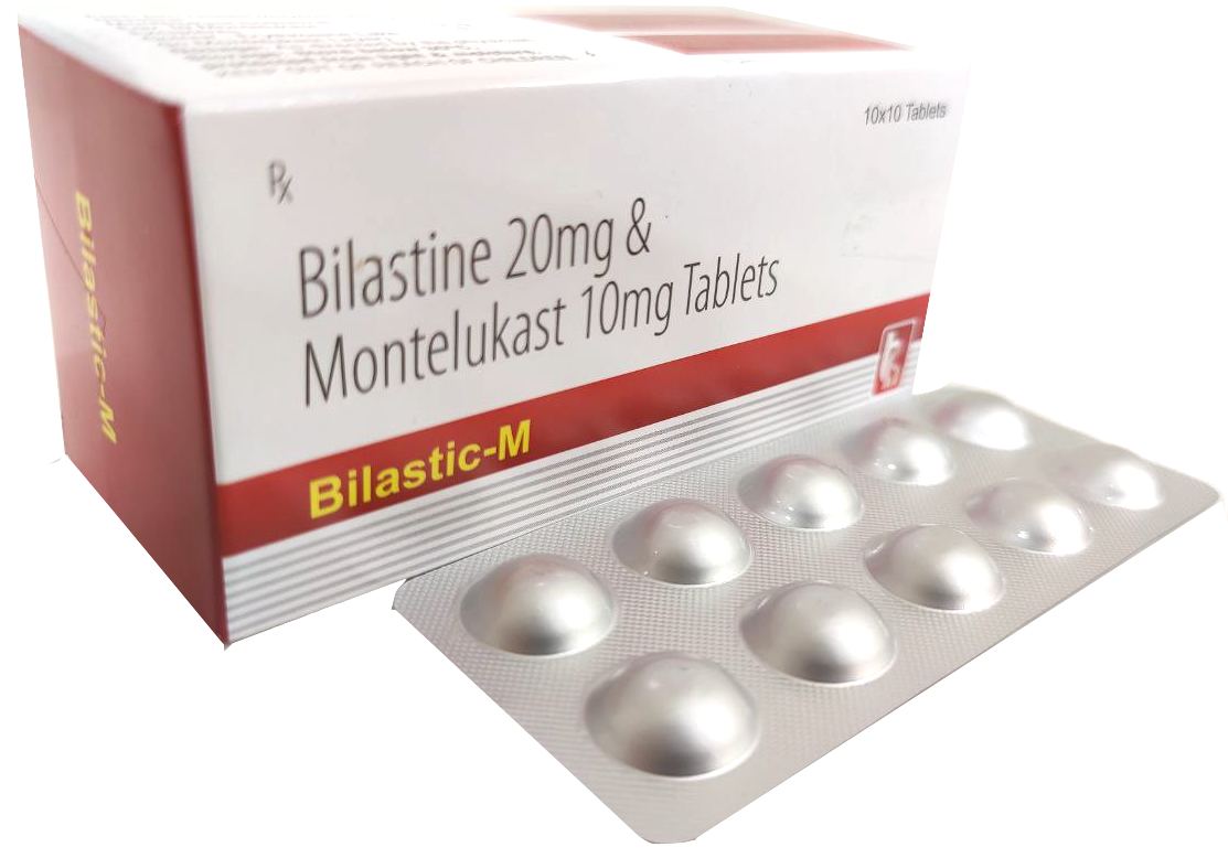 Bilastic-M Tablet — Bilastine 20 mg + Montelukast 10 mg from Trumac Healthcare PCD Pharma Franchise India