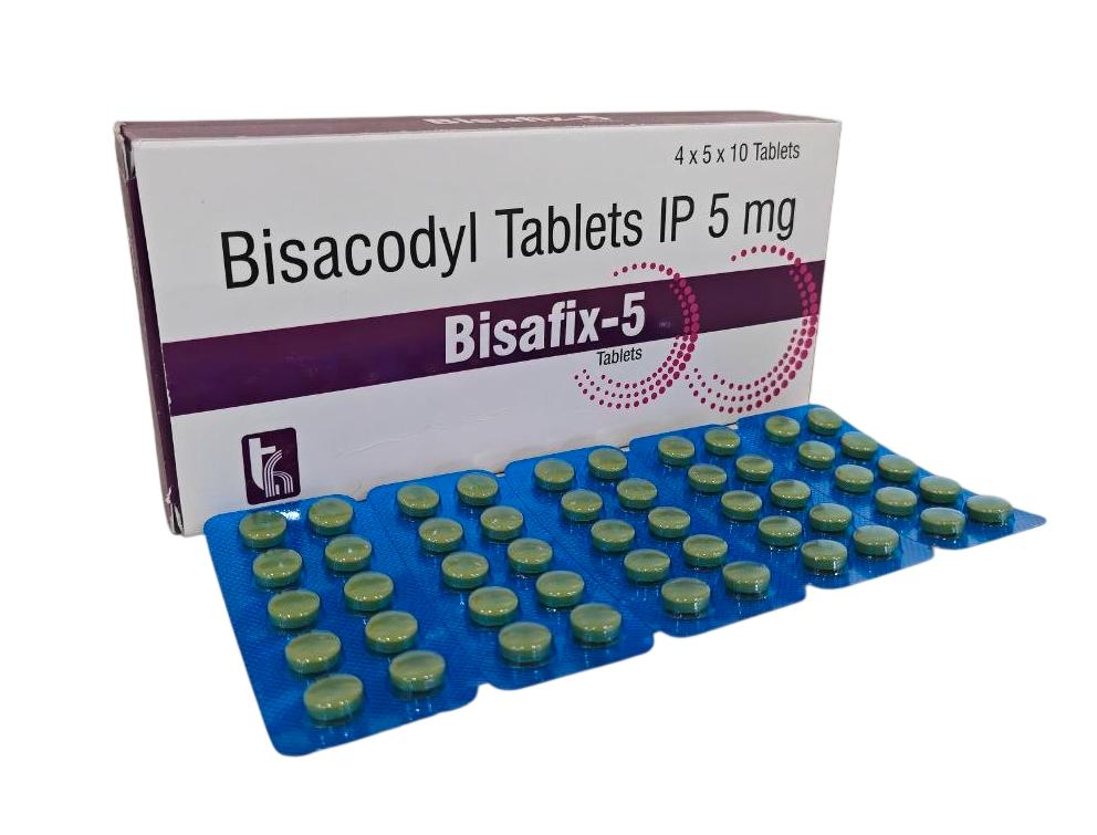Bisafix-5 Tablet — Bisacodyl 5 mg from Trumac Healthcare PCD Pharma Franchise India