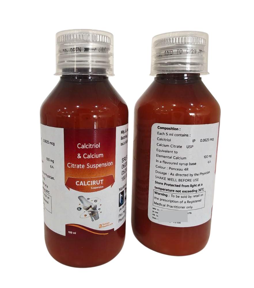 Calcitriol 0.0625 mcg + Calcium Citrate eq. to Elemental Calcium 100 mg (Each 5 ml) Suspension — manufactured by Trumac Healthcare