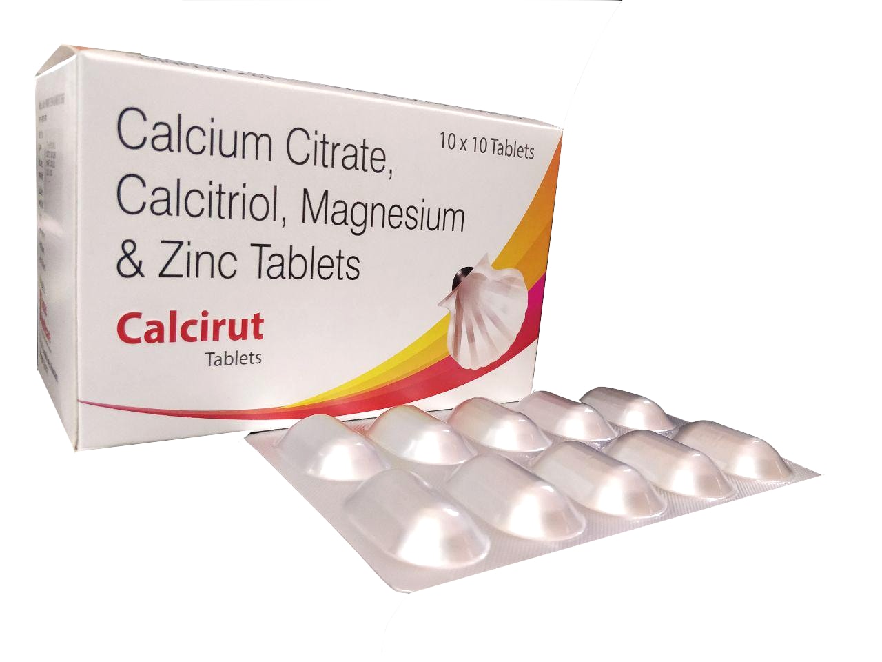Calcirut Tablet — Calcium Citrate 1000 mg + Calcitriol 0.25 mcg + Magnesium from Trumac Healthcare PCD Pharma Franchise India