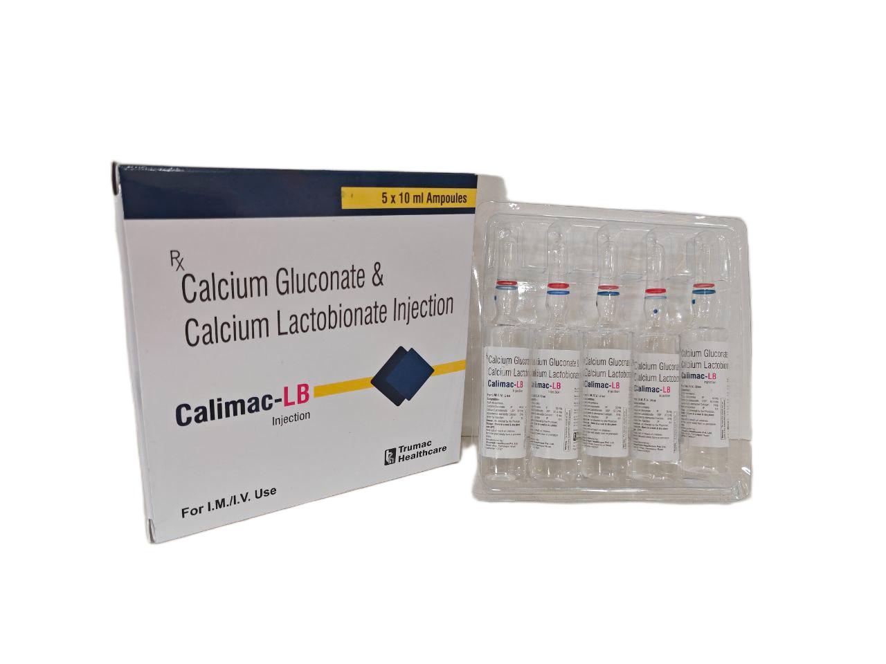 Calcium Gluconate (50 mg) + Calcium Lactobionate (87.5 mg) Injection — manufactured by Trumac Healthcare