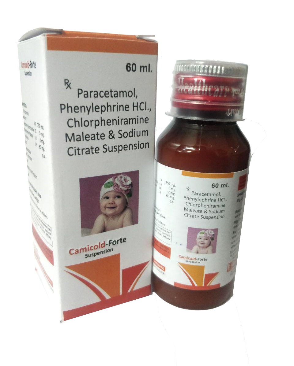 Chlorpheniramine Maleate (2 mg/5 ml) + Phenylephrine (5 mg/5 ml) + Paracetamol/Acetaminophen (250 mg/5 ml) + Sodium Citrate (60 mg/5 ml) Tablet — manufactured by Trumac Healthcare