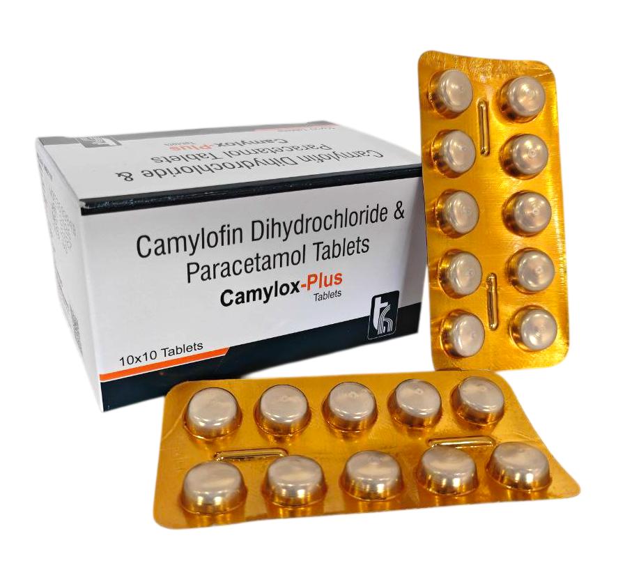 Camylox-Plus Suspension — Camylofin 12.5 mg + Paracetamol 125 mg per 5 ml from Trumac Healthcare PCD Pharma Franchise India