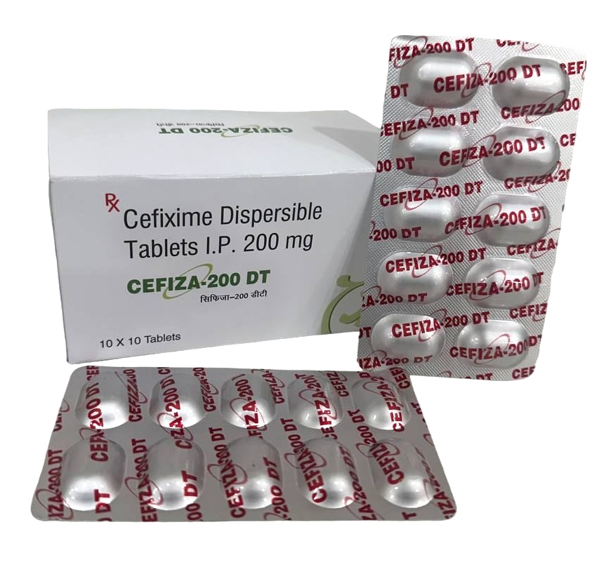 Cefiza-200 DT Tablet — Cefixime Trihydrate 200 mg (Dispersible) from Trumac Healthcare PCD Pharma Franchise India