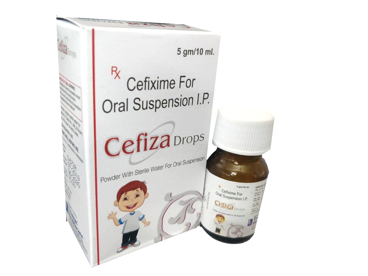 Cefiza Drops — Cefixime 25 mg / ml from Trumac Healthcare PCD Pharma Franchise India