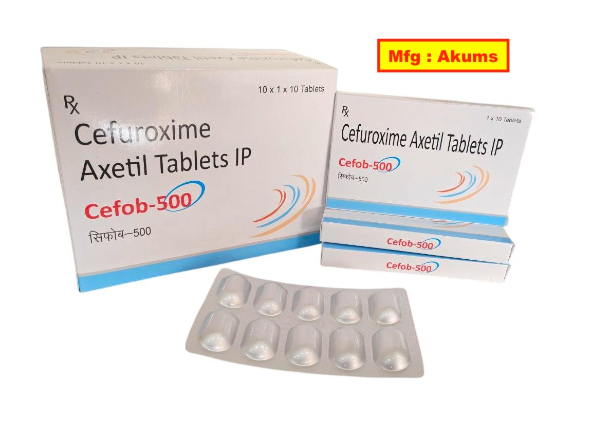 Cefob-500 Tablet (Akums Pack)