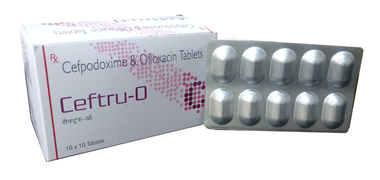 Cefpodoxime 200 mg + Ofloxacin 200 mg Tablet — manufactured by Trumac Healthcare