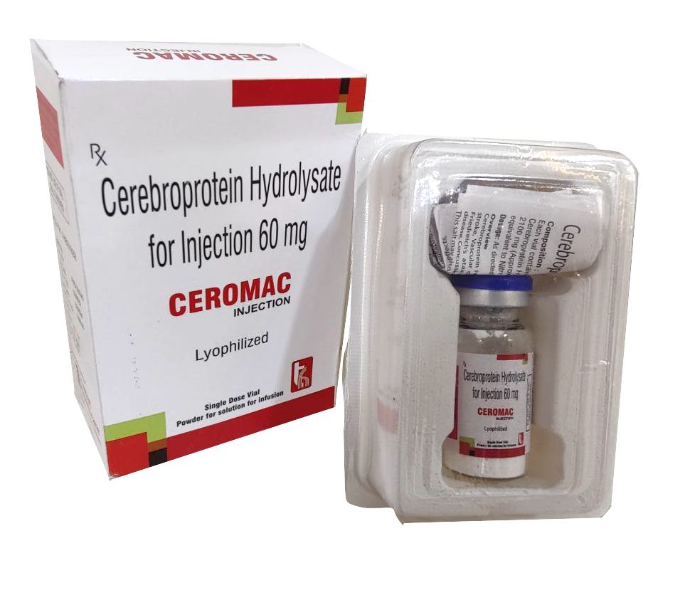 Cerebroprotien Hydrolysate 60 mg Injection — manufactured by Trumac Healthcare