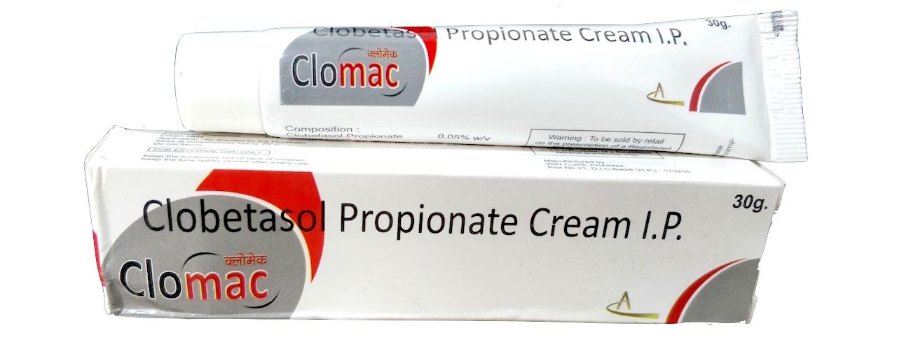 Clomac Cream — Clobetasol Propionate 0.05% Cream from Trumac Healthcare PCD Pharma Franchise India