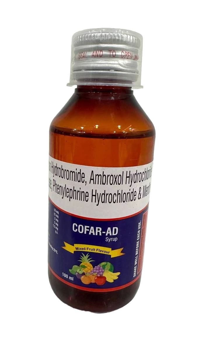 Dextromethorphan 10 mg + Ambroxol HCL 15 mg + CPM 2 mg + Phenylephrine 5 mg + Menthol 1.5 mg Tablet — manufactured by Trumac Healthcare