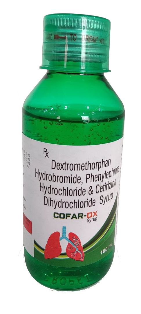 Cetirizine (5 mg) + Dextromethorphan Hydrobromide (10 mg) + Phenylephrine (5 mg) Syrup — manufactured by Trumac Healthcare