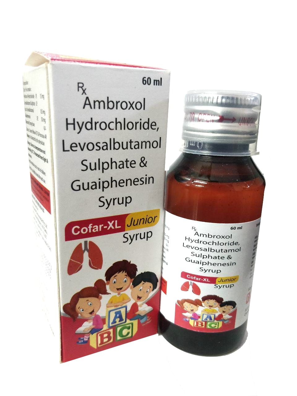 Ambroxol HCL 15 mg + Levosulbutamol 0.5 mg + Guaiphenesin 50 mg Tablet — manufactured by Trumac Healthcare
