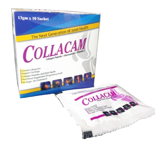 Collagen Peptide 9gm + Glucosamine 1500 mg + Boswellia Serrata 200 mg + Hyaluronic Acid 20 mg Tablet — manufactured by Trumac Healthcare