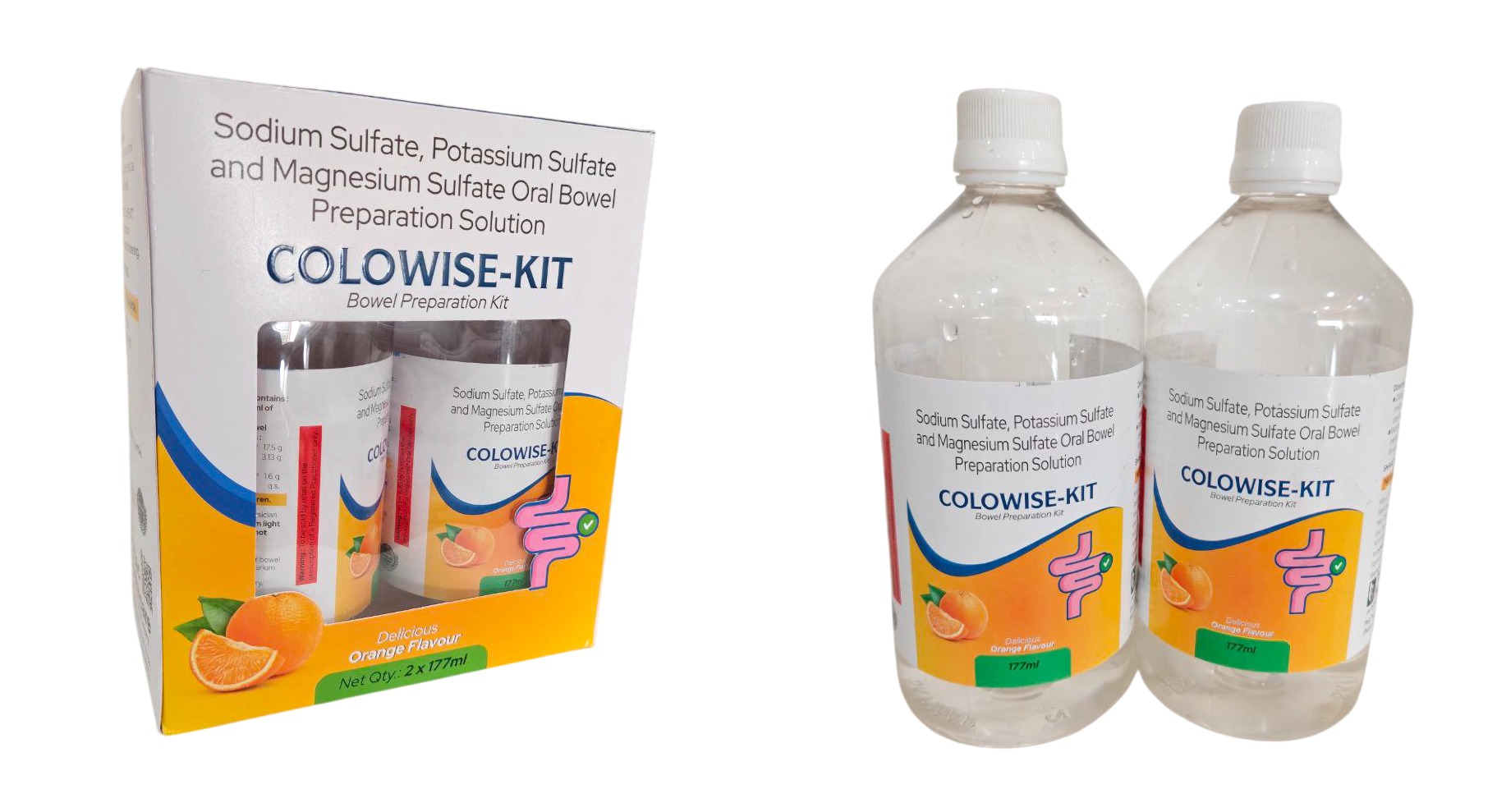 Sodium Sulphate (17.50gm) + Potassium Sulphate (3.13gm) + Magnesium Sulphate (1.60gm) Kit — manufactured by Trumac Healthcare