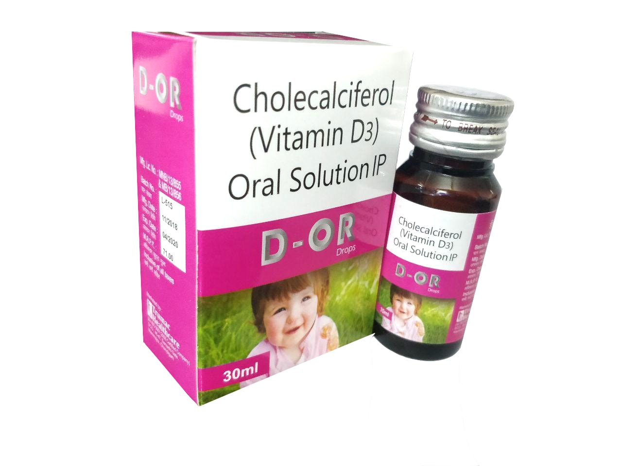 Cholecalciferol (Vitamin D3) 400 I.U Oral Solution Drops — manufactured by Trumac Healthcare