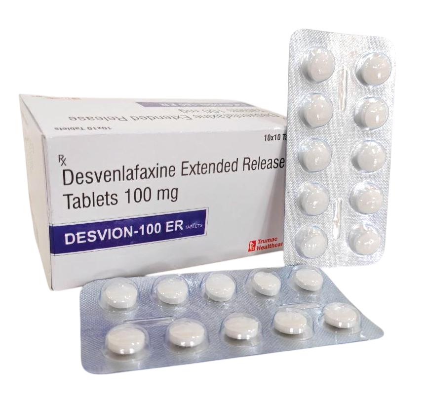 Desvenlafaxine 100 mg Tablet — manufactured by Trumac Healthcare