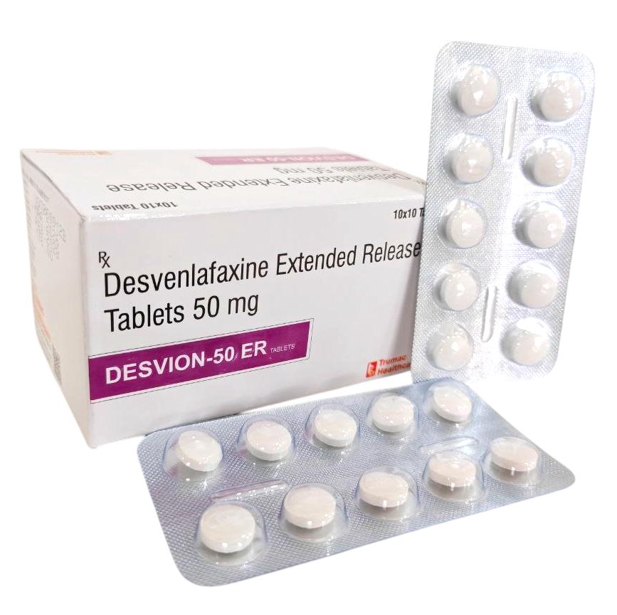 Desvenlafaxine 50 mg Tablet — manufactured by Trumac Healthcare