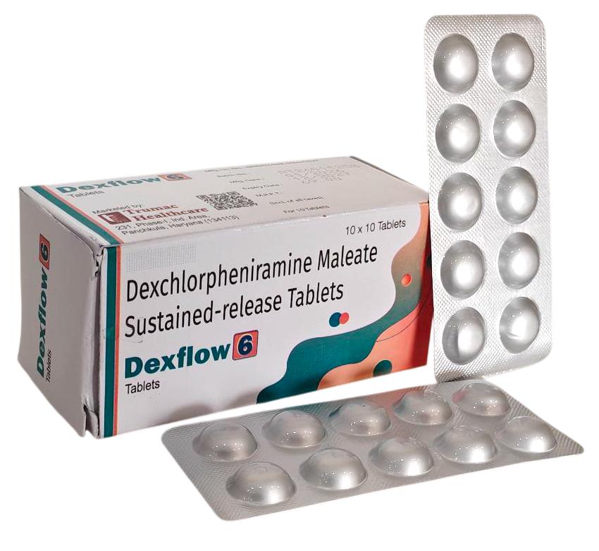 Dexchlorpheniramine (6 mg) Tablet — manufactured by Trumac Healthcare