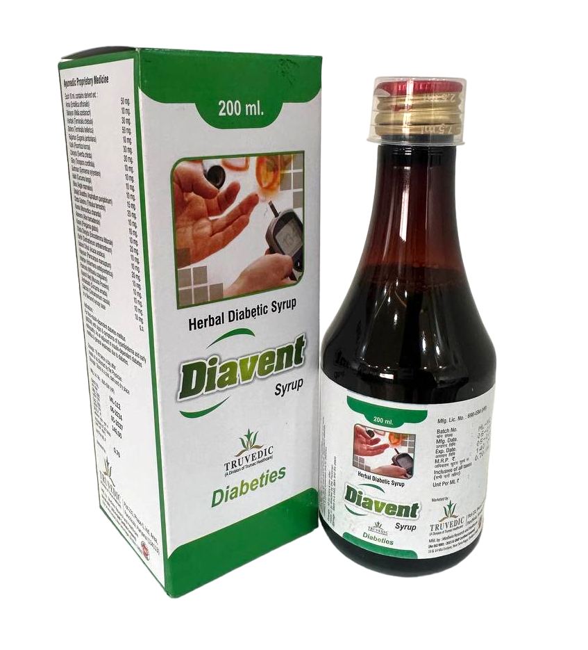 Diavent Anti-Diabetic Syrup — Ayurvedic Anti-Diabetic Herbal Syrup from Trumac Healthcare PCD Pharma Franchise India
