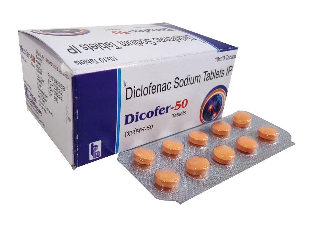 Diclofenac 50 mg Tab Tablet — manufactured by Trumac Healthcare