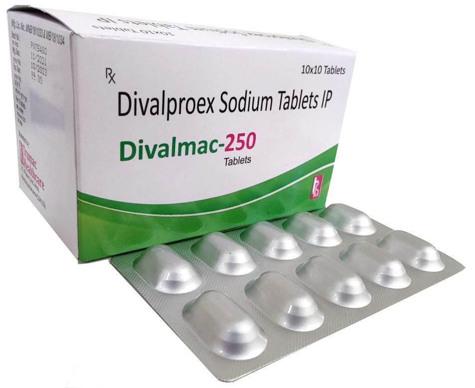 Divalproex 250 mg Extended Release Tab Tablet — manufactured by Trumac Healthcare