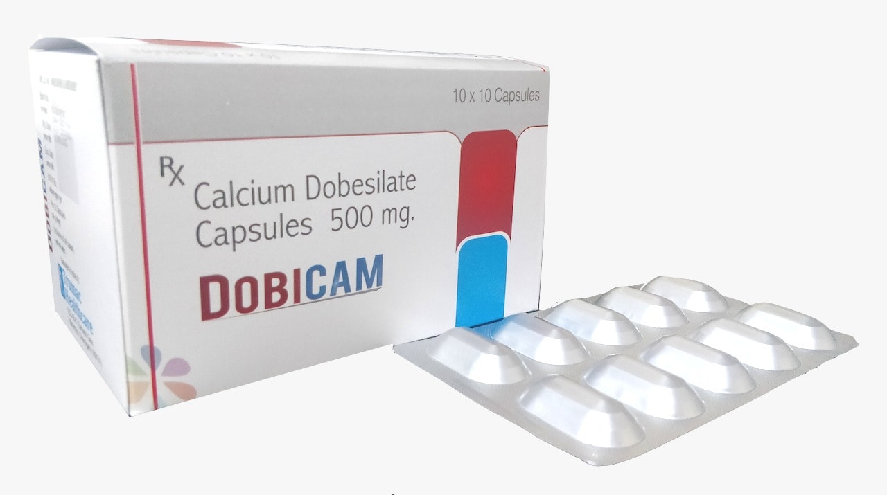 Dobicam Capsule — Calcium Dobesilate 500 mg from Trumac Healthcare PCD Pharma Franchise India
