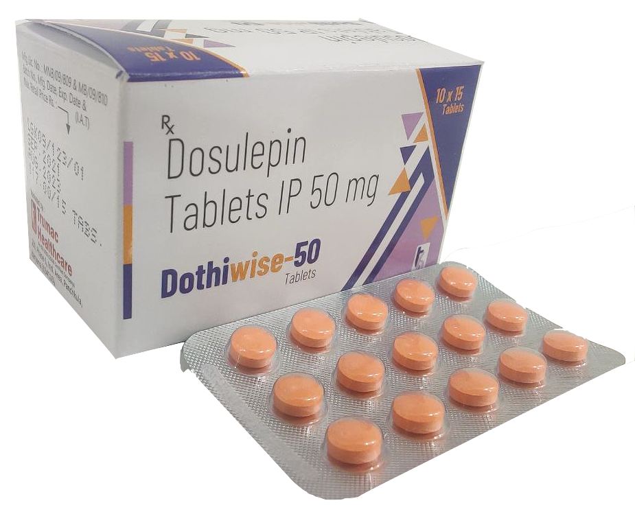 Dothiepin 50 mg (Dosulepin 50 mg) Tablet — manufactured by Trumac Healthcare
