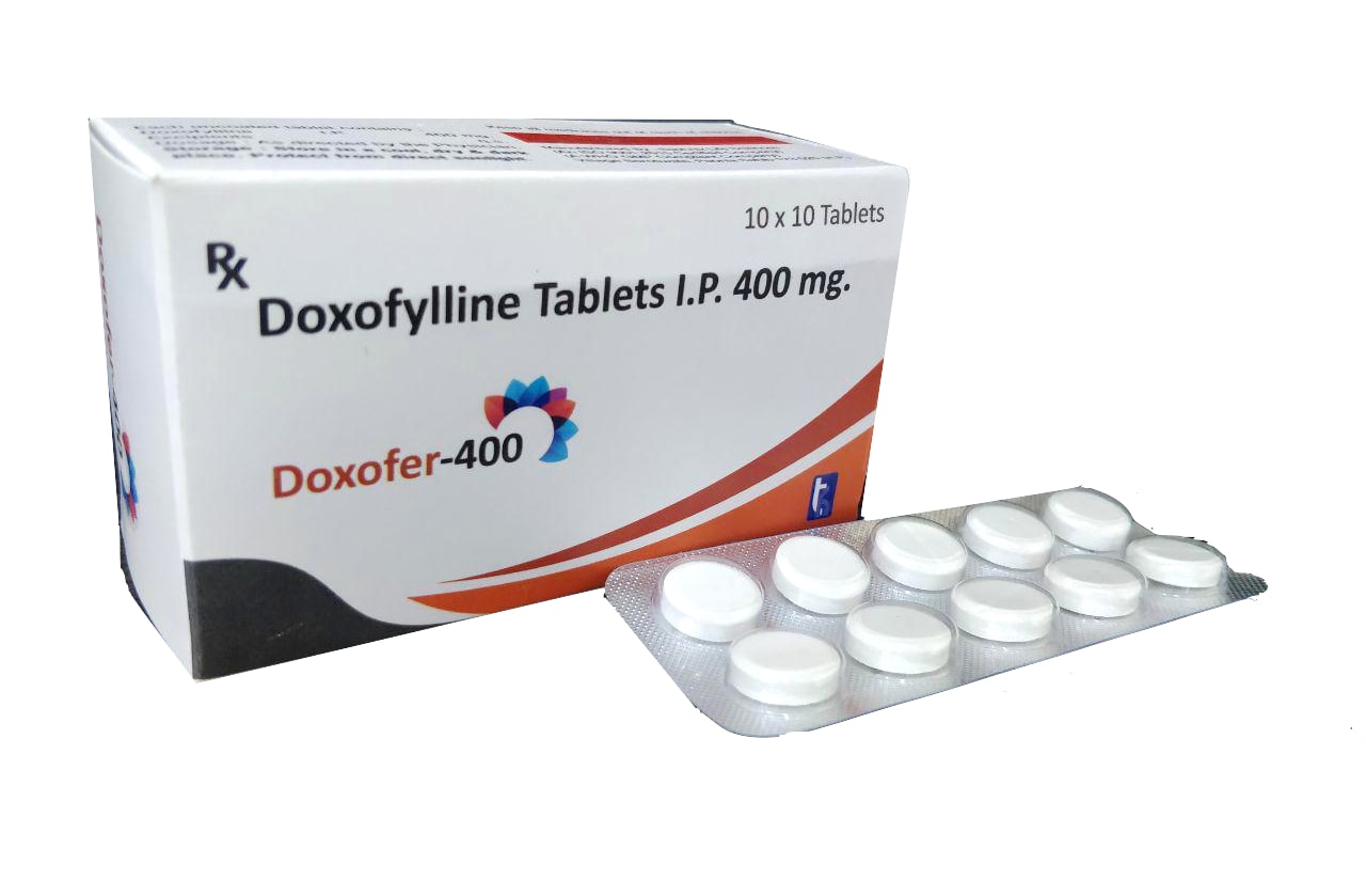 Doxofylline 400 mg Tablet — manufactured by Trumac Healthcare