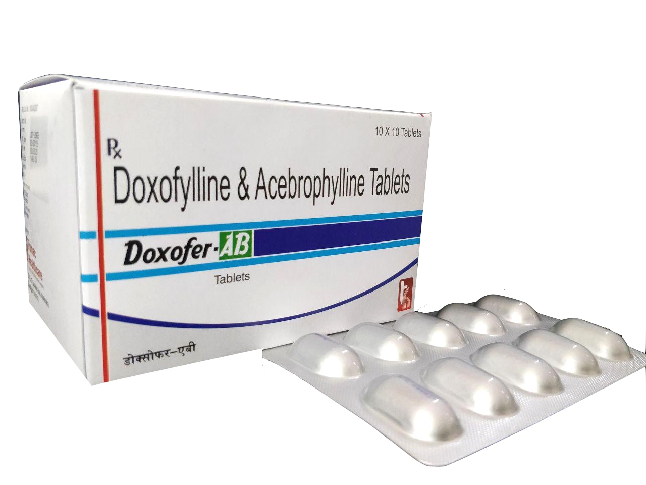 Doxofylline 400 mg + Acebrophylline 100 mg Tablet — manufactured by Trumac Healthcare