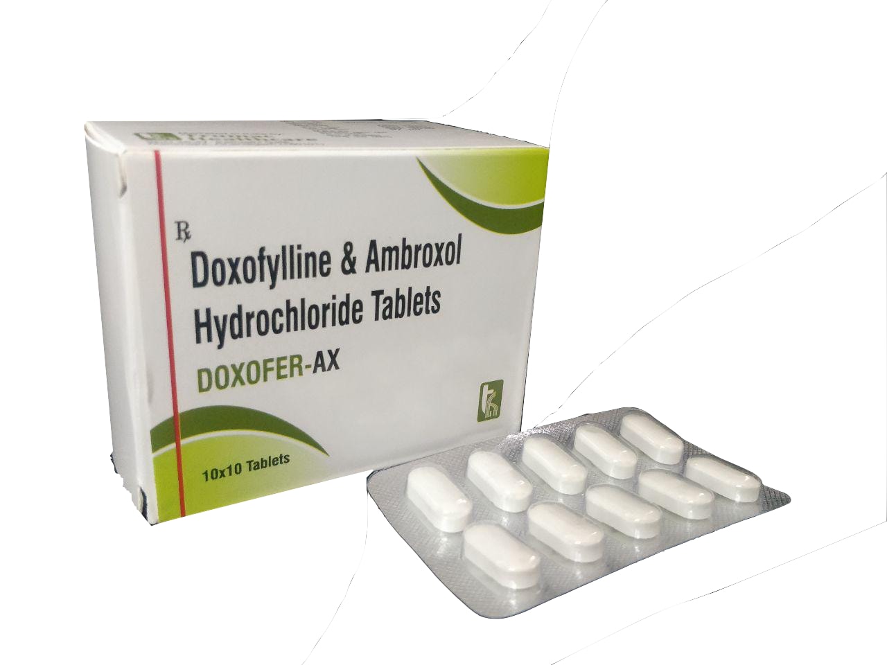 Doxofer-AX Tablet — Doxofylline 400 mg + Ambroxol 30 mg from Trumac Healthcare PCD Pharma Franchise India
