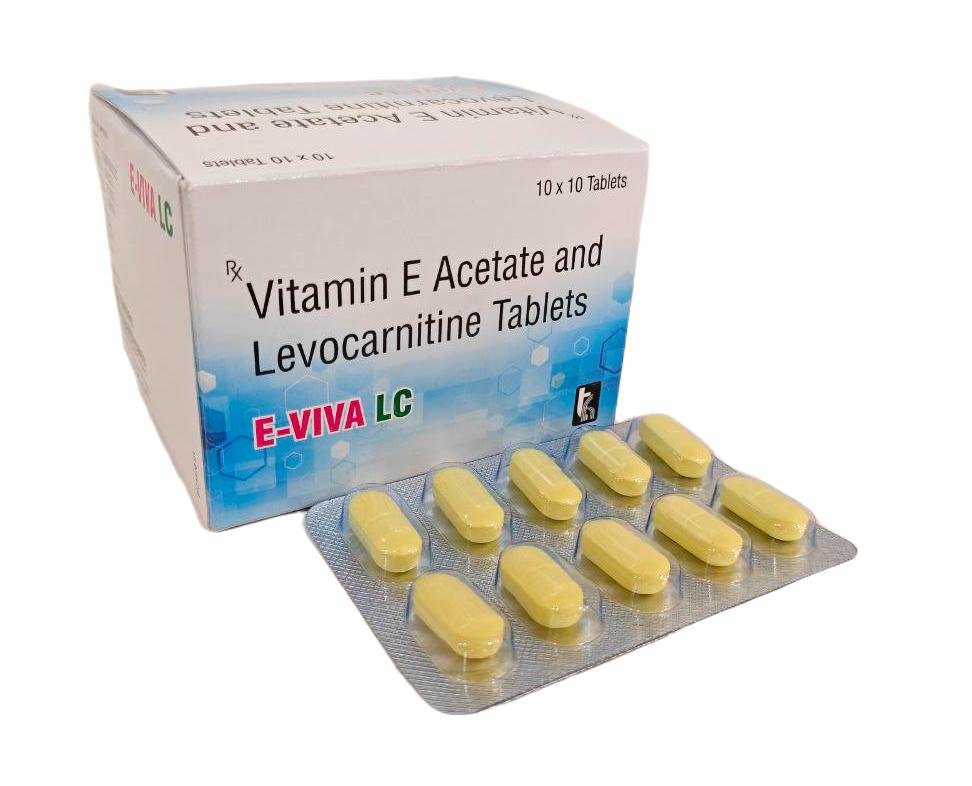 Levo-carnitine (150 mg) + Vitamin E (200 mg) Tablet — manufactured by Trumac Healthcare