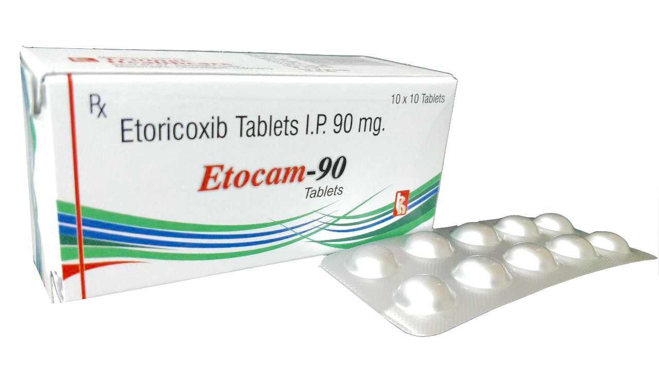 Etocam-90 Tablet — Etoricoxib 90 mg from Trumac Healthcare PCD Pharma Franchise India