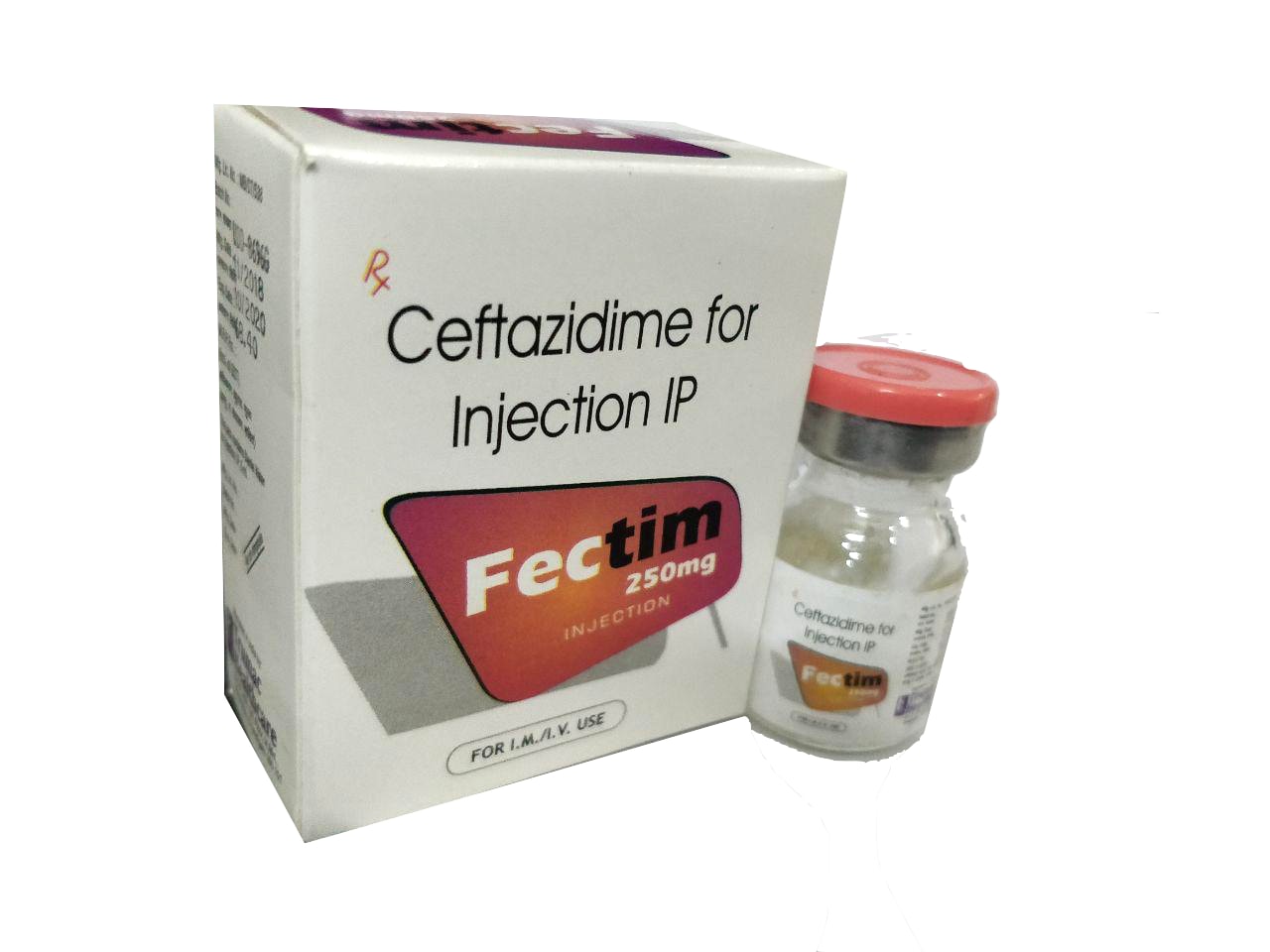 Ceftazidime-250 mg Injection — manufactured by Trumac Healthcare
