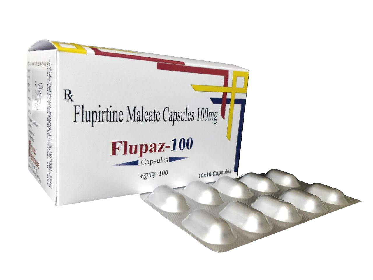 Flupirtine 100 mg Caps Capsule — manufactured by Trumac Healthcare