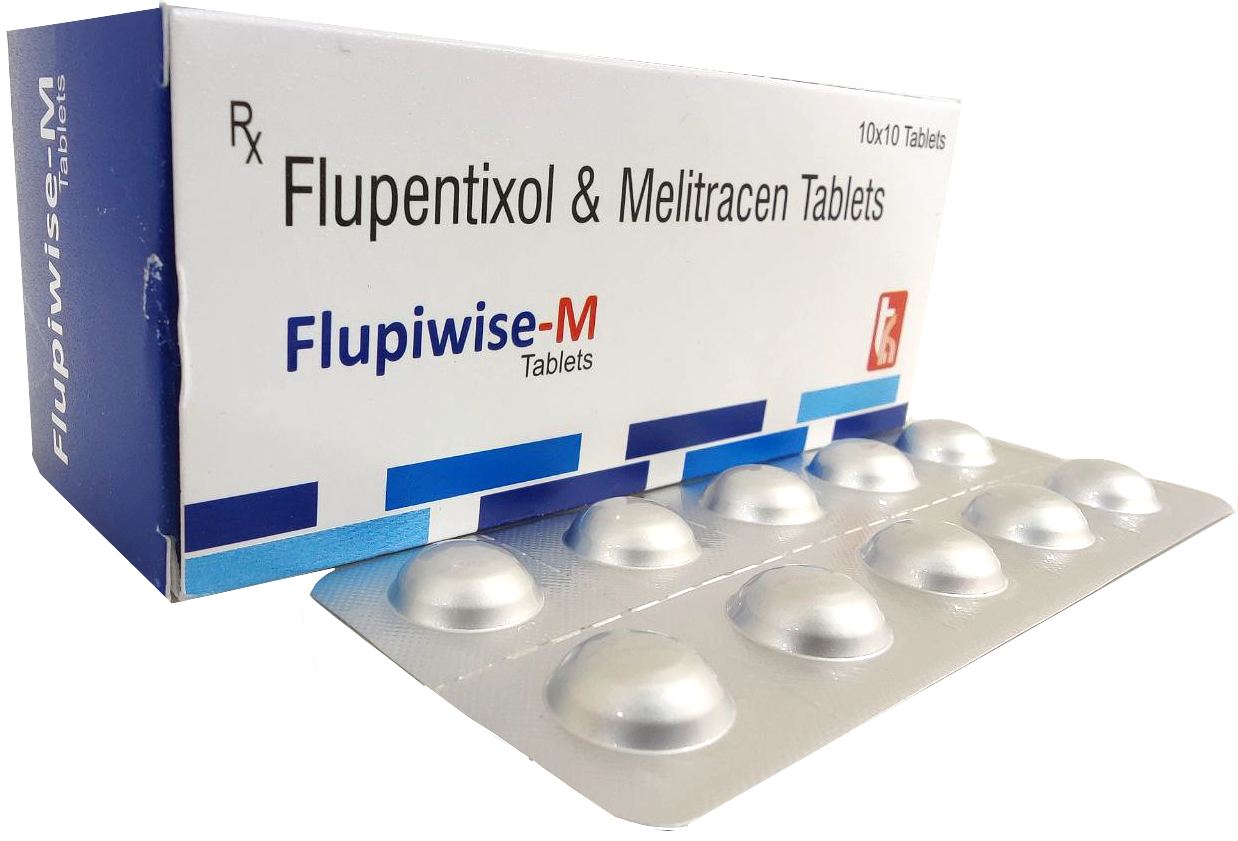 Flupiwise-M Tablet — Flupentixol 0.5 mg + Melitracen 10 mg from Trumac Healthcare PCD Pharma Franchise India