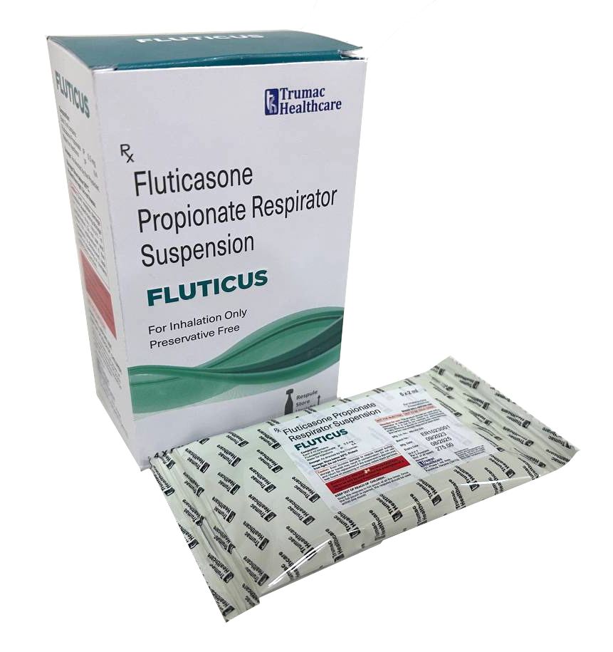 Each 2 ml Respule : Fluticasone Propionate 0.5 mg Respules — manufactured by Trumac Healthcare