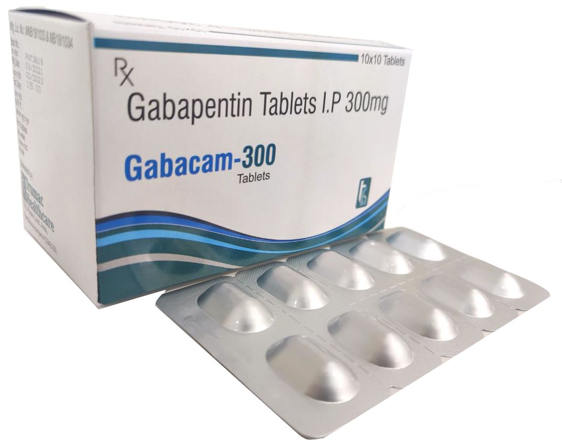 Gabacam-300 Tablet — Gabapentin 300 mg from Trumac Healthcare PCD Pharma Franchise India