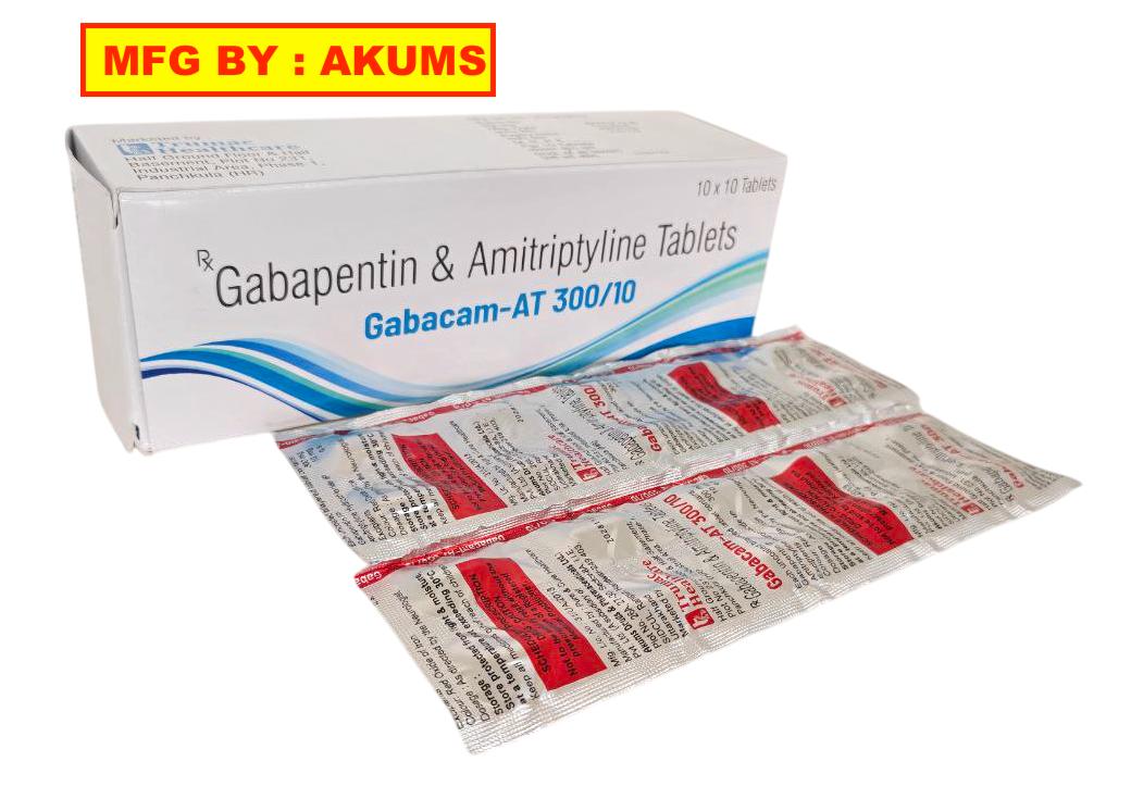 Gabapentin (300 mg) + Amitriptyline (10 mg) Tablet — manufactured by Trumac Healthcare
