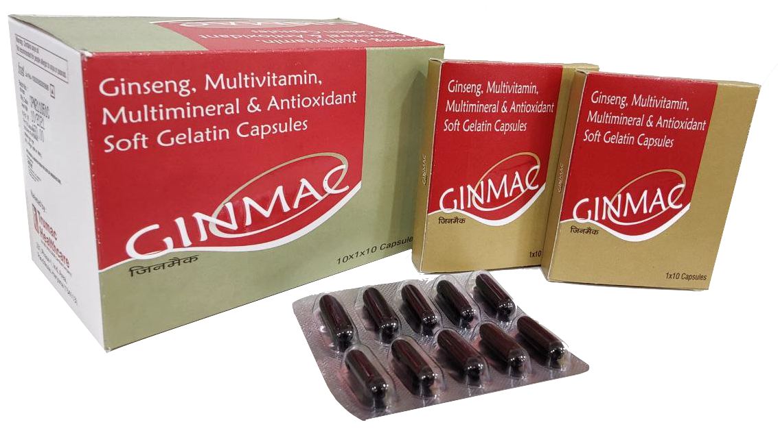 Ginseng + Multivitamin + Multiminerals + Antioxident (IN FOOD) Softgel — manufactured by Trumac Healthcare