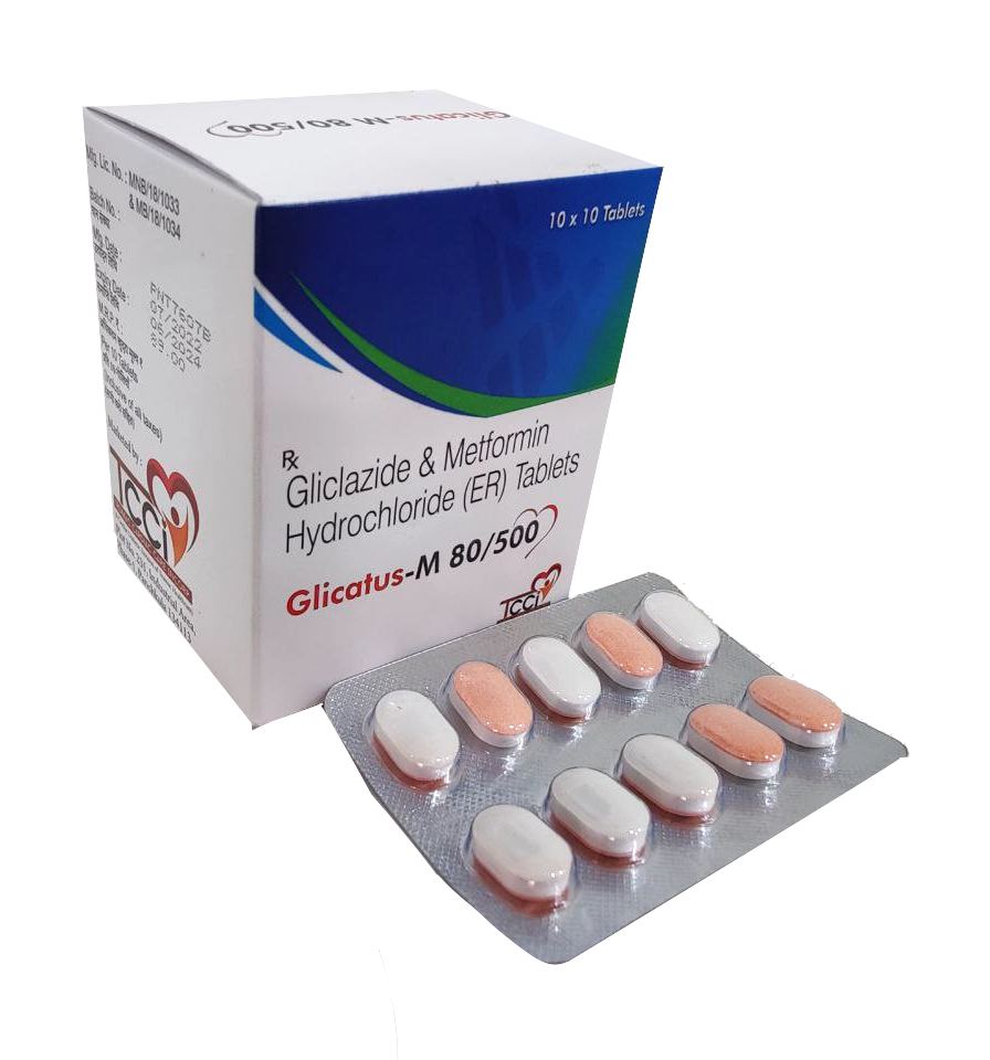 Gliclazide 80 mg + Metformin 500 mg Tablet — manufactured by Trumac Healthcare