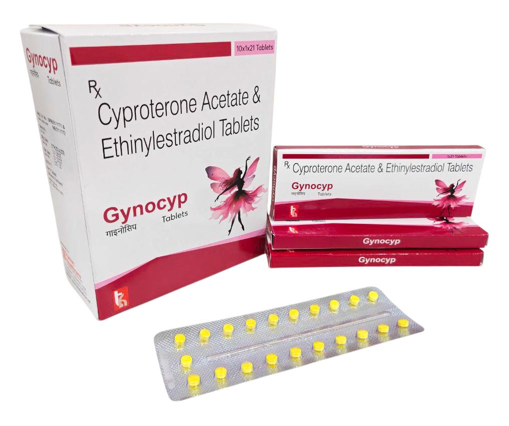 Cyproterone (2 mg) + Ethinyl Estradiol (0.035 mg) Tablet — manufactured by Trumac Healthcare