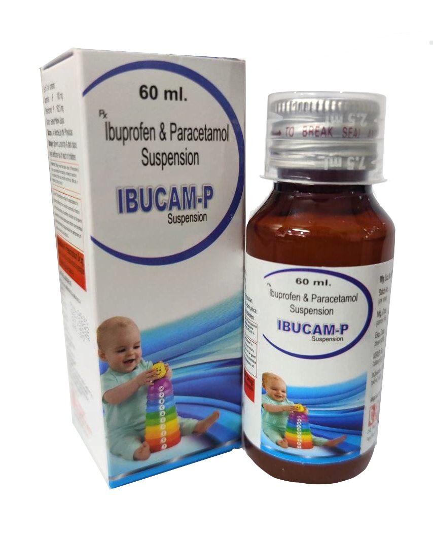 Ibuprofen 100 mg + Paracetamol 162.5 mg Suspension Suspension — manufactured by Trumac Healthcare