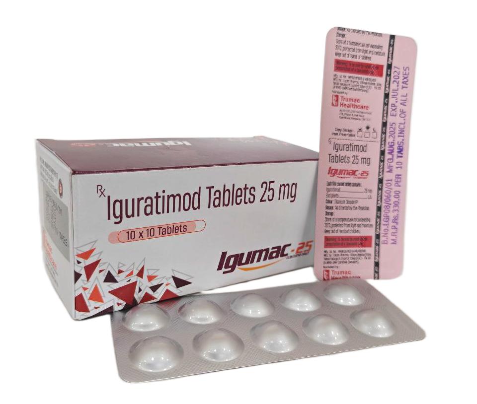 Igumac-25 Tablet — Iguratimod 25 mg from Trumac Healthcare PCD Pharma Franchise India